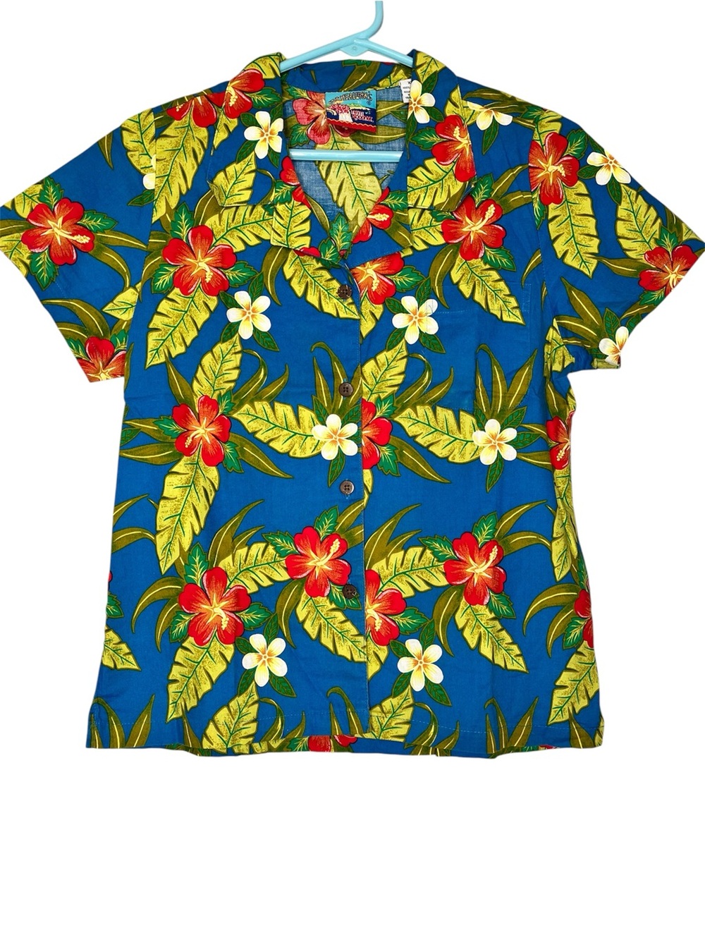 Reyn Spooner Joe Kealoha Hawaiian Shirt XS Floral Aloha Made Hawaii Y2K